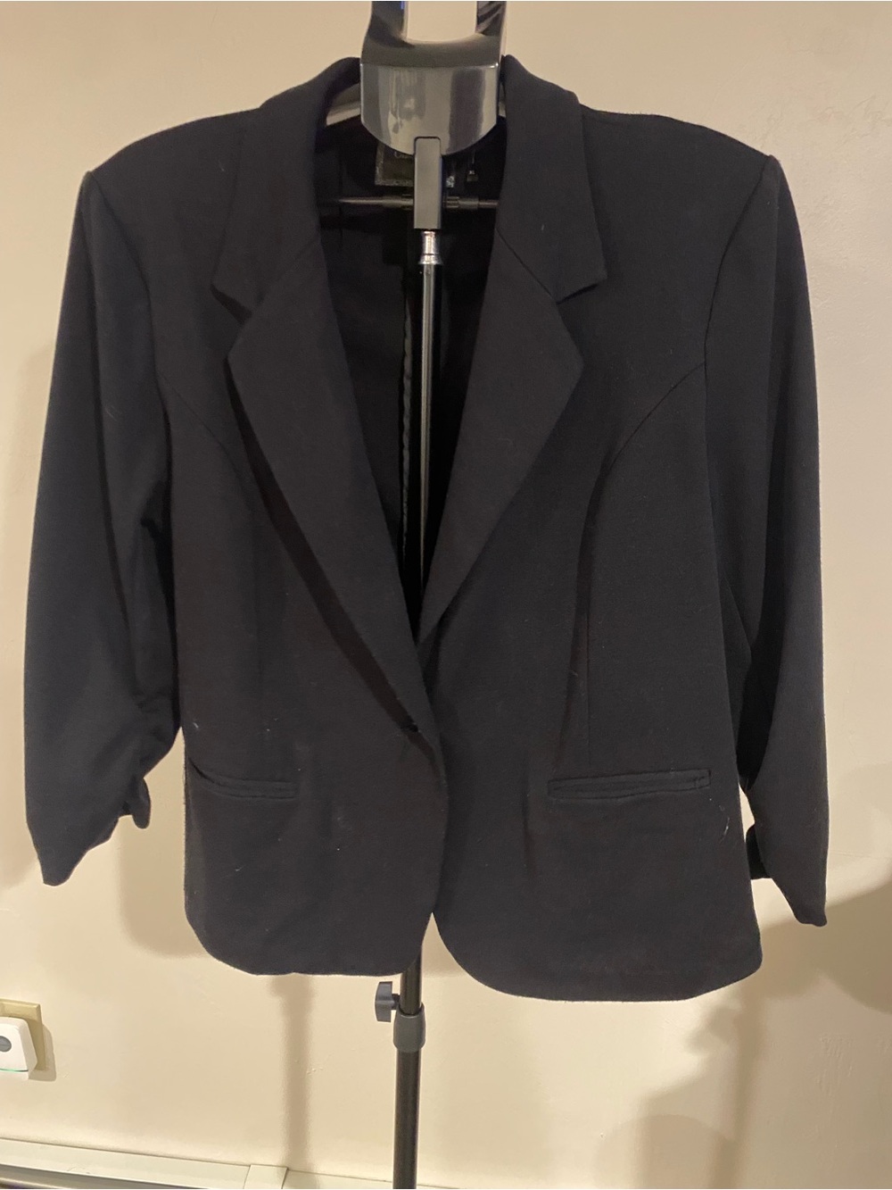 Christian Siriano Black Women's Blazer